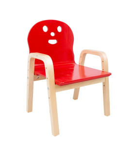 Детский стул HAPPY красный