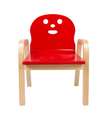Детский стул HAPPY красный