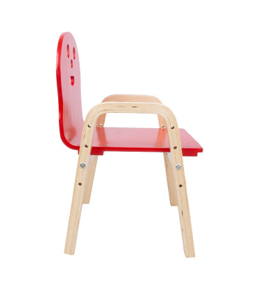 Детский стул HAPPY красный