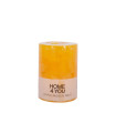 Свеча JOYFUL PASSION FRUIT D6.8xH9.5cм, жёлтая ( аромат - cтрасть фрукт )