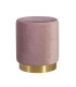 Пуф LA PERLA D35xH42см, материал покрытия: бархатная ткань, цвет: старо-розовый