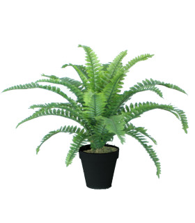 Kunsttaim BOSTON FERN, H45cm, sõnajalg, must pott