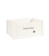 Деревянный ящик HOME&GARDEN-2, M- 36x26xH18см, белый