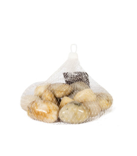 Декоративные камни DECOR STONE, белые большие камни, вес: 500г.