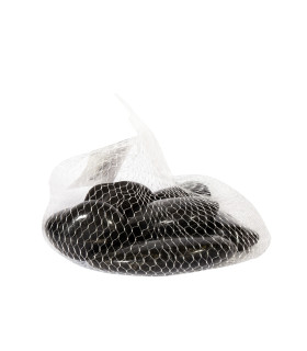 Dekoratiivkivid DECOR STONE, mustad suured kivid, kaal: 500g