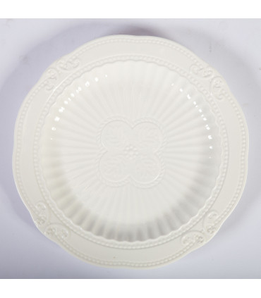 Тарелка SOFIA, D26,5см, белый