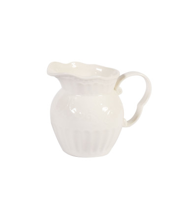 Сливочница SOFIA, 200мл, D9xH11см, белый