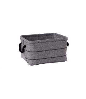 Kast MAX FELT-3, 36x26x20cm, helehall vilt