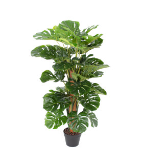 Зеленое растение МОNSTERA, H105см