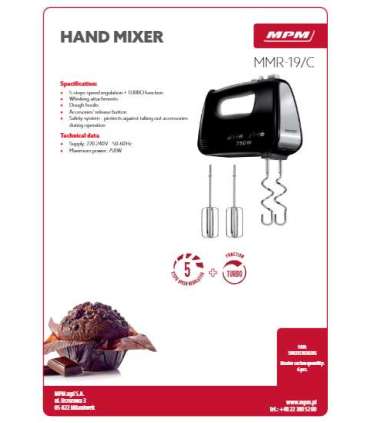 Käsimikser MPM MMR-19/C