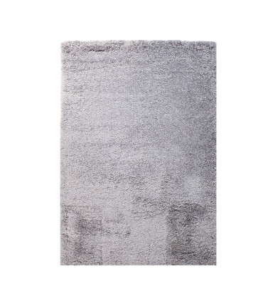 Ковер VELLOSA-2, 100x150см, серый ковер с длинным ворсом