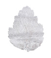 Персонник BIG LEAF, 36х45см, серебро