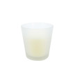 Klaasküünal HOME AROMA, H7cm, valge