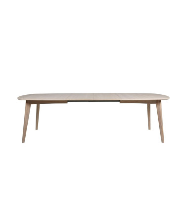 Удлинение для стола MARTE 2шт, 45x102x2см, материал: массив дерева/шпон дуба, обработка: промасленный с белым пигментом