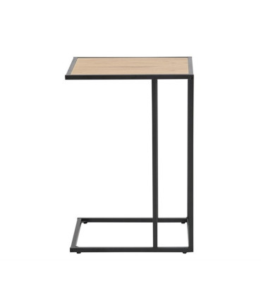 Abilaud sülearvutile SEAFORD, 43x35xH63cm, lauaplaat: lamineeritud kattega mööbliplaat, värvus: tamm, raam: must metall