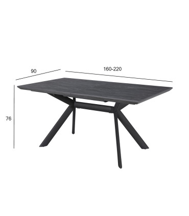 Söögilauakomplekt EDDY-2 6-tooliga 10333+10334