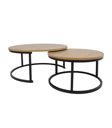 Diivanilaud BRITU 2tk komplektis, hele puit