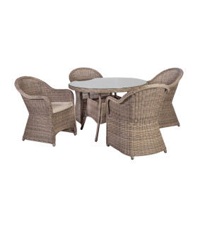 Садовая мебель TOSCANA стол и 4 стула