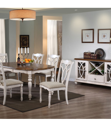 Söögilauakomplekt LILY 6-tooliga