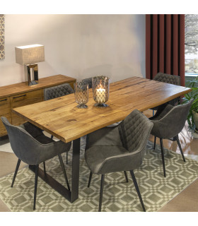 Söögilauakomplekt ROTTERDAM 6-tooliga