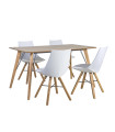 Söögilauakomplekt HELENA laud, 4 tooli (37021)
