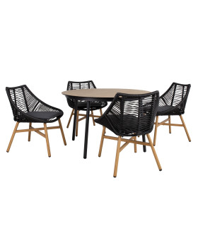 Комплект садовой мебели HELSINKI стол и 4 стула