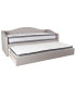 Кровать ATLANTA с матрасом HARMONY TOP (86861) 90x200см, с дополнительным спальным местом, цвет: серый
