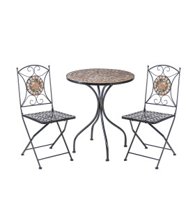 Балконный комплект MOSAIC стол, 2 стула (38665)