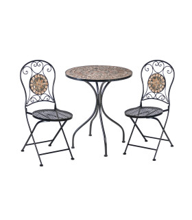 Балконный комплект MOSAIC стол, 2 стула (38666)