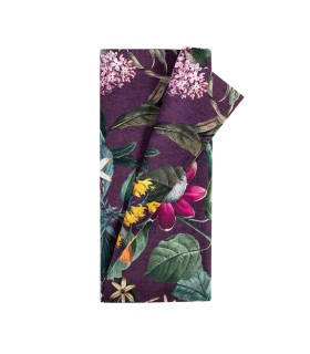 Linik AMAZONIA 43x116cm, lilled lillal põhjal, 100%puuvill, kangas 249