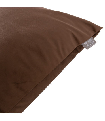 Подушка VELVET 50x50cm, коричневый