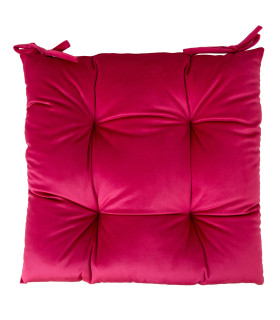 Toolipadi VELVET 40x40cm, tumeroosa