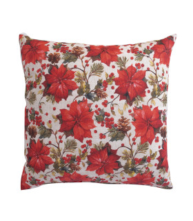 Подушка CHRISTMAS 45x45cm, рождественский узор