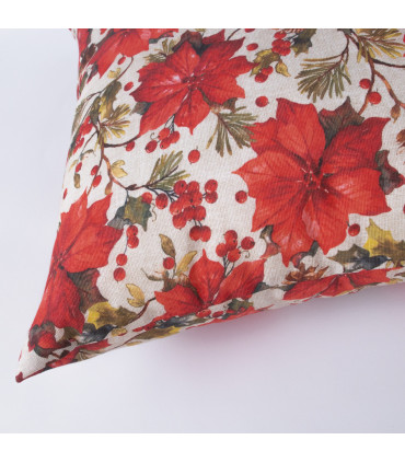 Подушка CHRISTMAS 45x45cm, рождественский узор