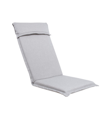 Подушка на стул FLORIDA 48x115x6cm, серо-бежевый