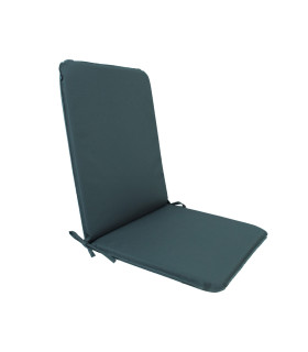Toolikate seljatoega OHIO-2 43x90x2,5cm, tumehall, 100% polüester