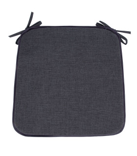 Подушка на стул SUMMER 39x39cm, темно-серый