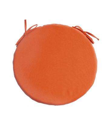 Покрытие для стула FRANKFURY 2, D38xH2,5см, оранжевый, 100%полиэстер, ткань 839