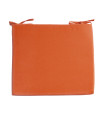 Покрытие для стула FRANKFURY 2, 43x38xH2,5см, оранжевый, 100%полиэстер, ткань 839