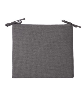 Подушка на стул SUMMER 43x38x2,5cm, черный