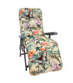 Покрытие для стула BADEN-AMAZONIA 48x165см, бежевый цветочный