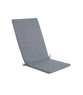 Toolikate seljatoega SIMPLE GREY 48x115x3cm, hall, 100%polüester, kangas 757