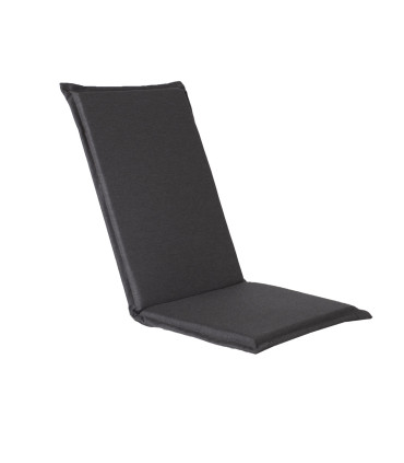 Подушка на стул SUMMER 48x115x4,5cm, черный