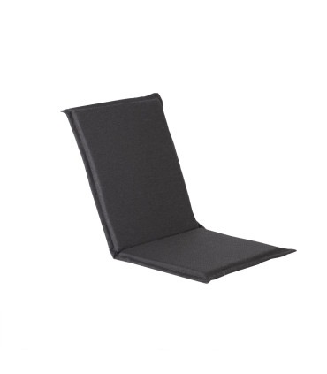 Подушка на стул SUMMER 42x90x3cm, черный