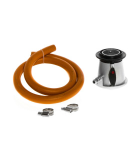 Gaasiregulaator MUSTANG kiirliitmikuga, D10mm, voolik 1,2m