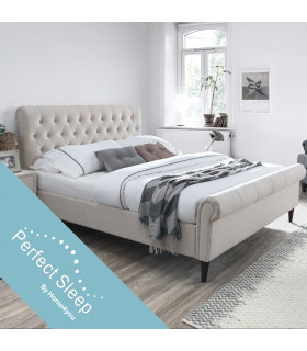 Voodi LUCIA 160x200cm, madratsiga HARMONY TOP, bee˛