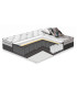 Кровать GLOSSY 160x200см с матрасом HARMONY TOP, серый