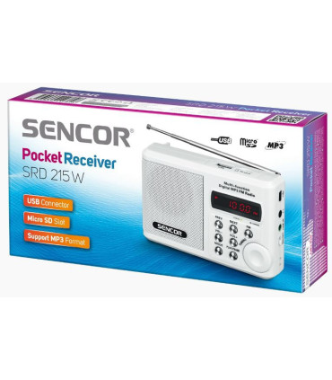 Raadio Sencor SRD215W