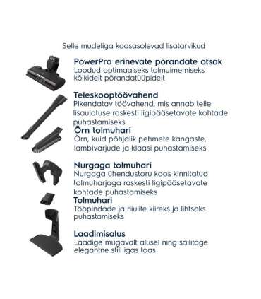 Electrolux ES52CB18DB käsi- ja varstolmuimeja