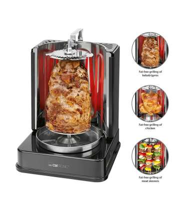 Elektrigrill/Elektriline šašlõkivalmistaja Clatronic DVG 3686
